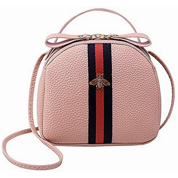 New Women Small Backpack Purse, Lightweight Crossbody Wallet Bag - Pink 4 - Picture 9 of 9